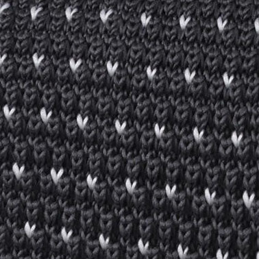 Tarantino Dark Grey Knitted Tie