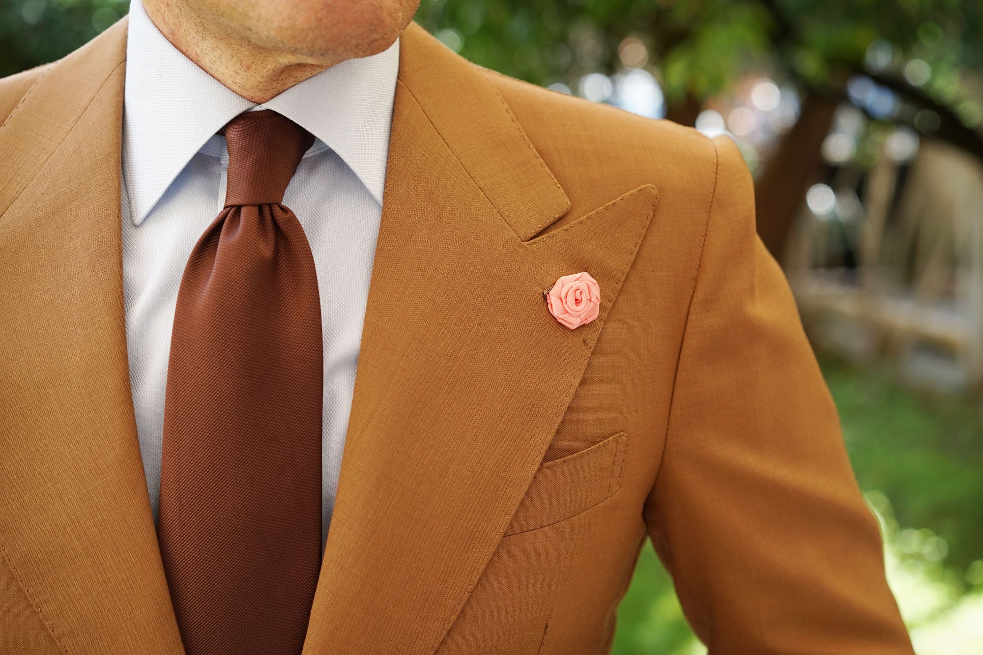 Ethereal Peach Lapel