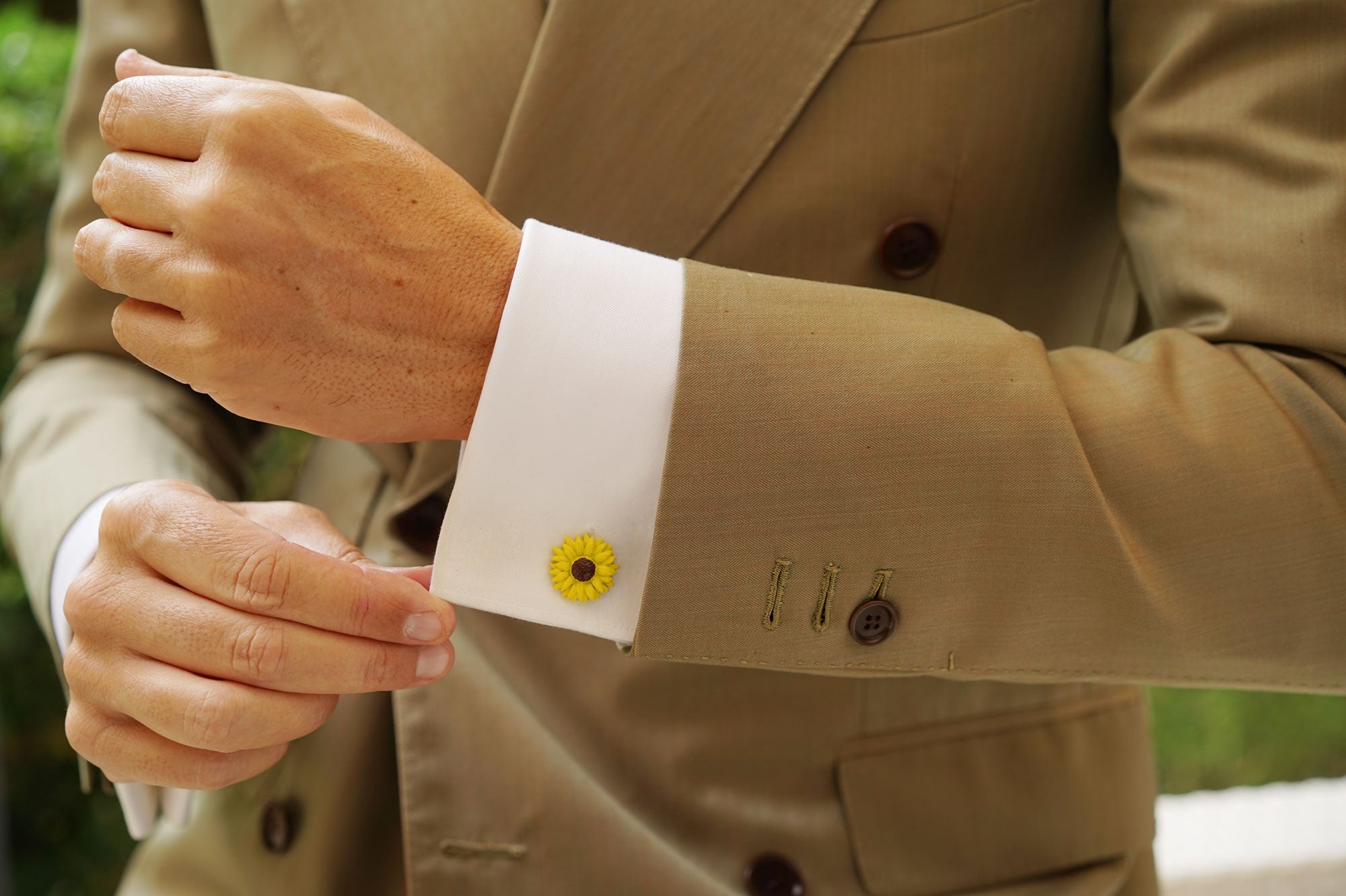 Sunflower Cufflinks