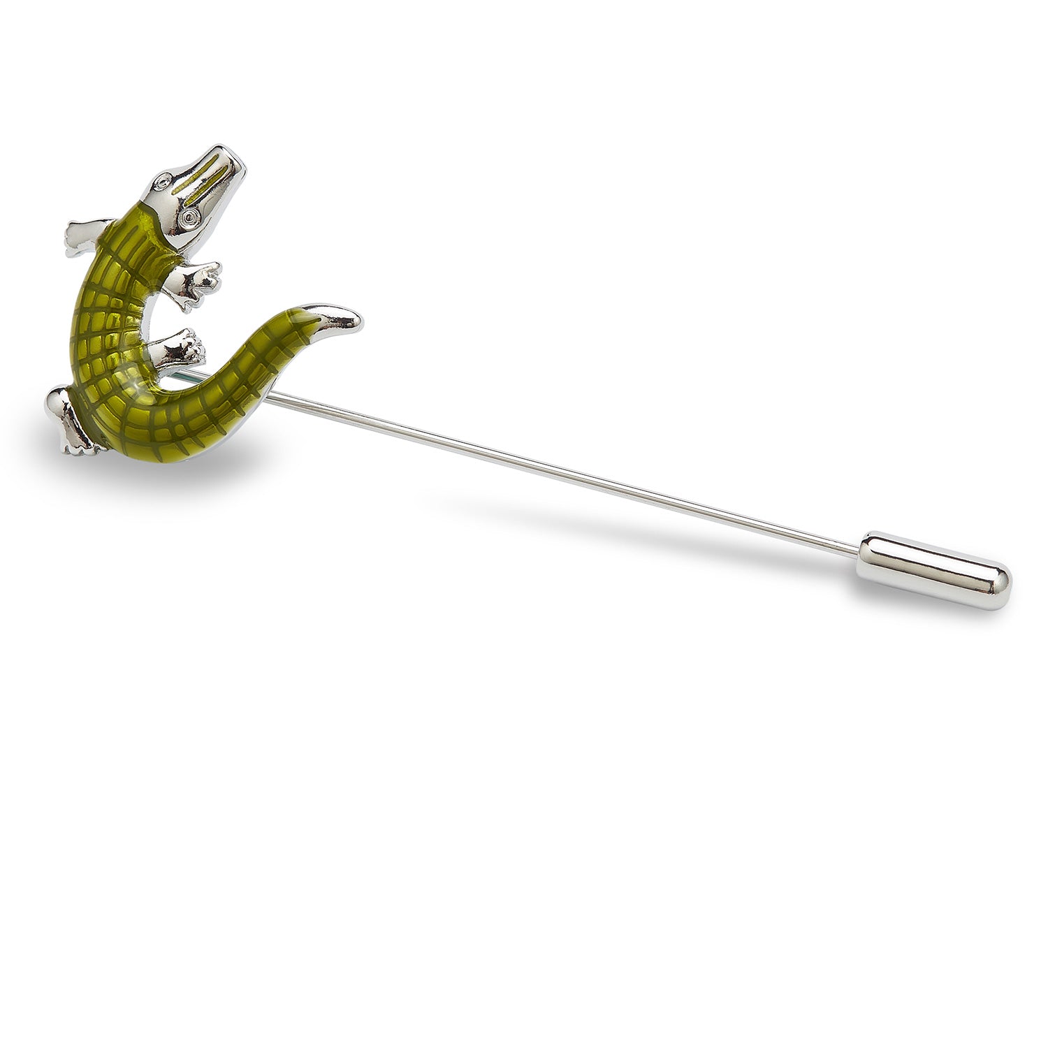 Irwin Crocodile Lapel Pin