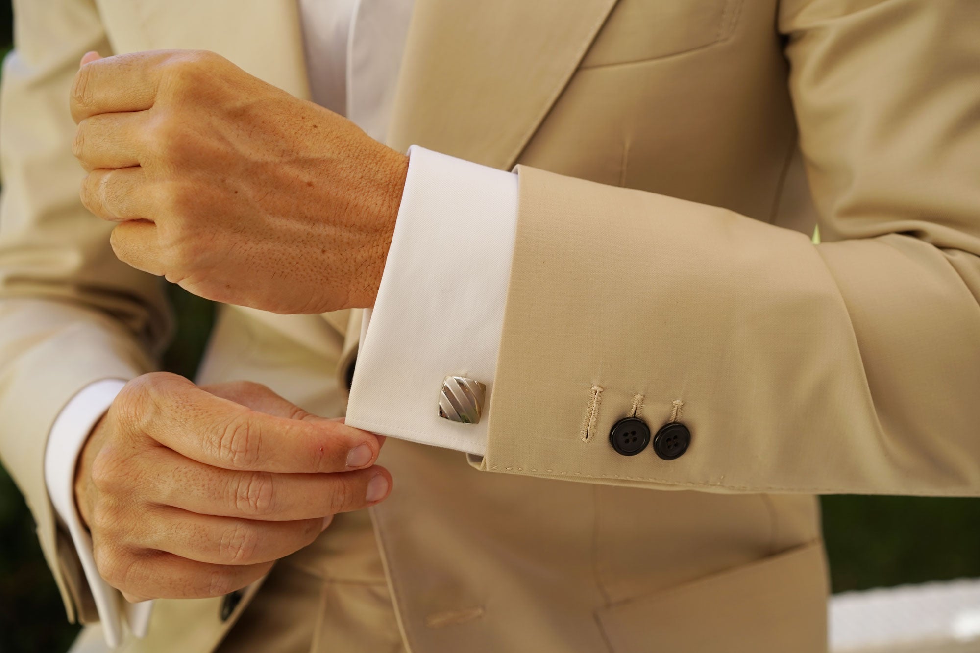 Churchill Silver Cufflinks