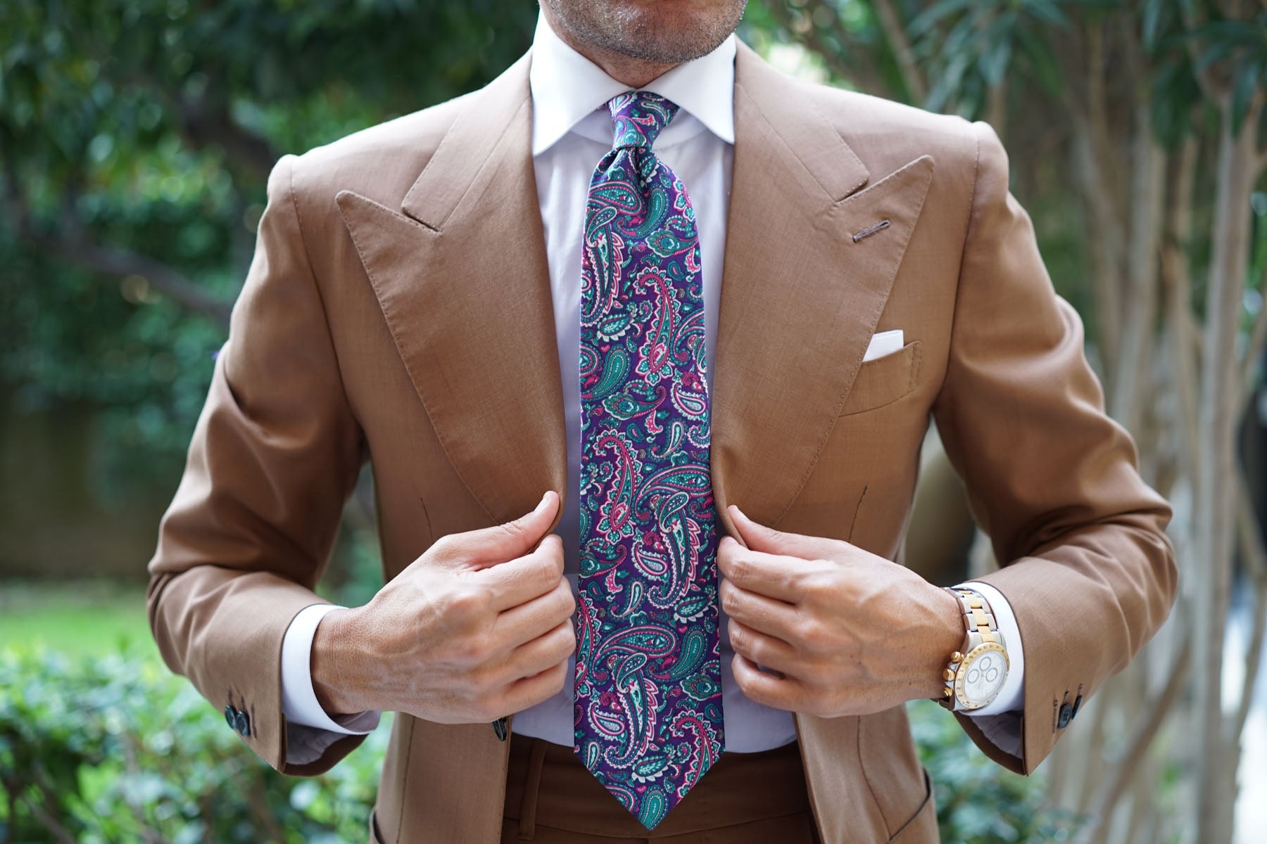 Botte Jegge Paisley Necktie