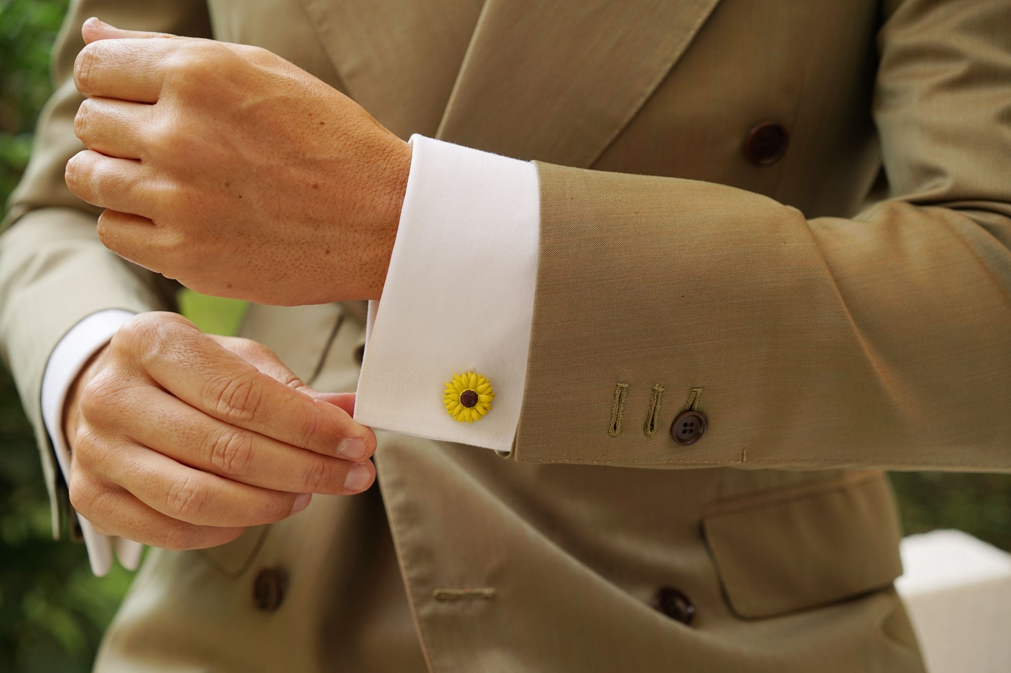 Sunflower Cufflinks