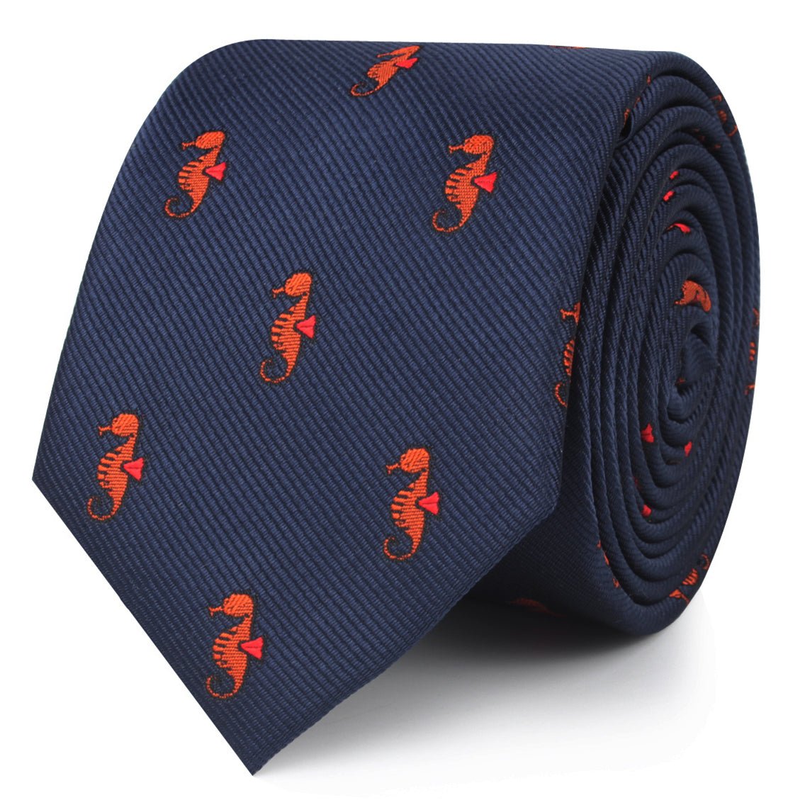 Tropical Seahorse Skinny Tie