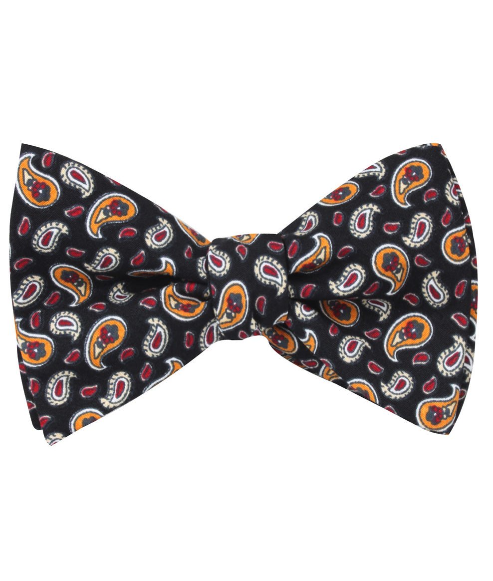 Azerbaijan Paisley Self Bow Tie