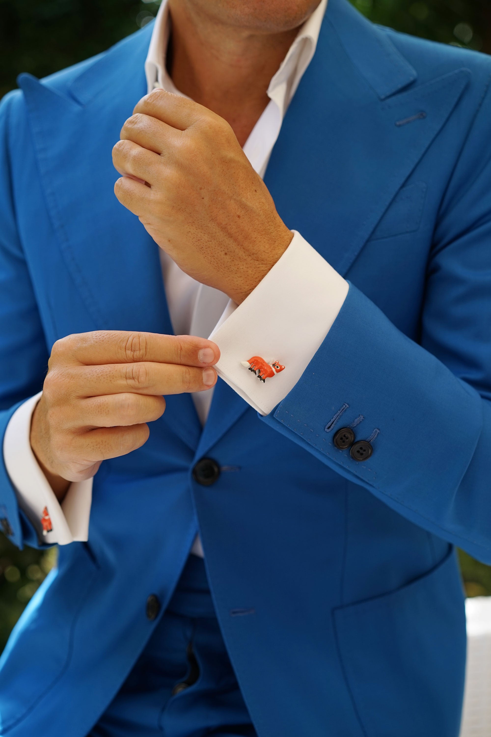 Red Fox Cufflinks