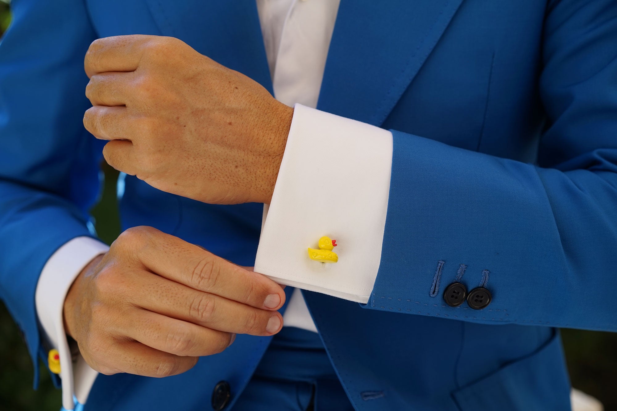 Yellow Duck Cufflinks