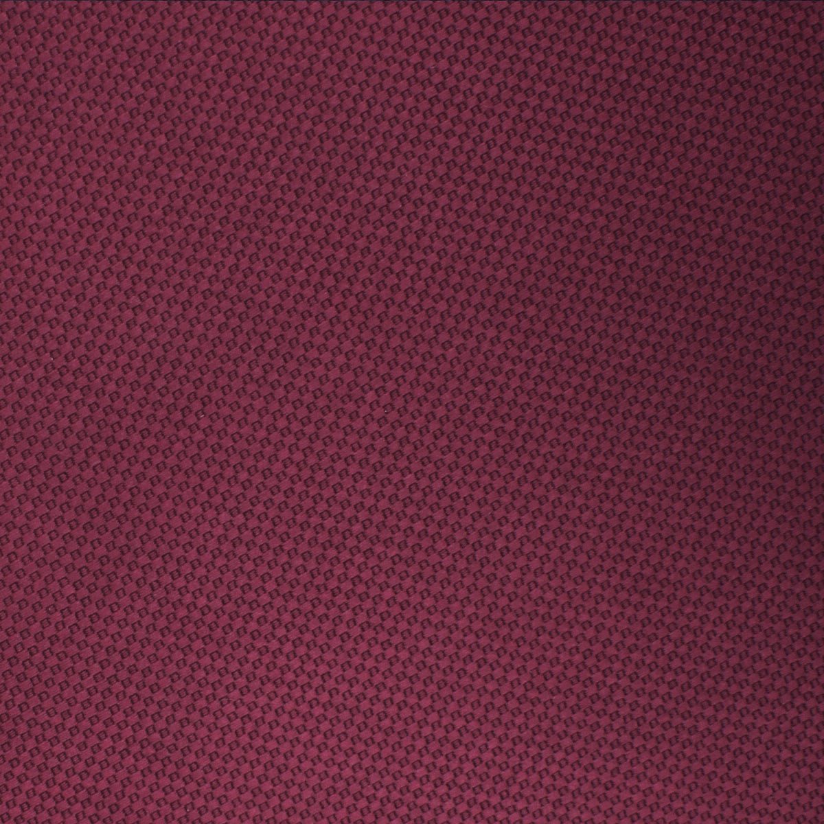 Burgundy Basket Weave Pocket Square