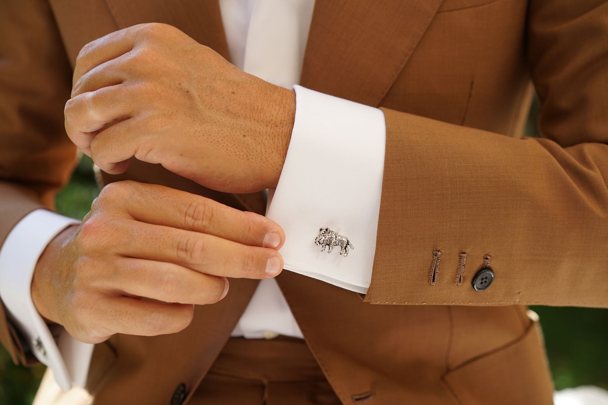 Sahara Warthog Cufflinks