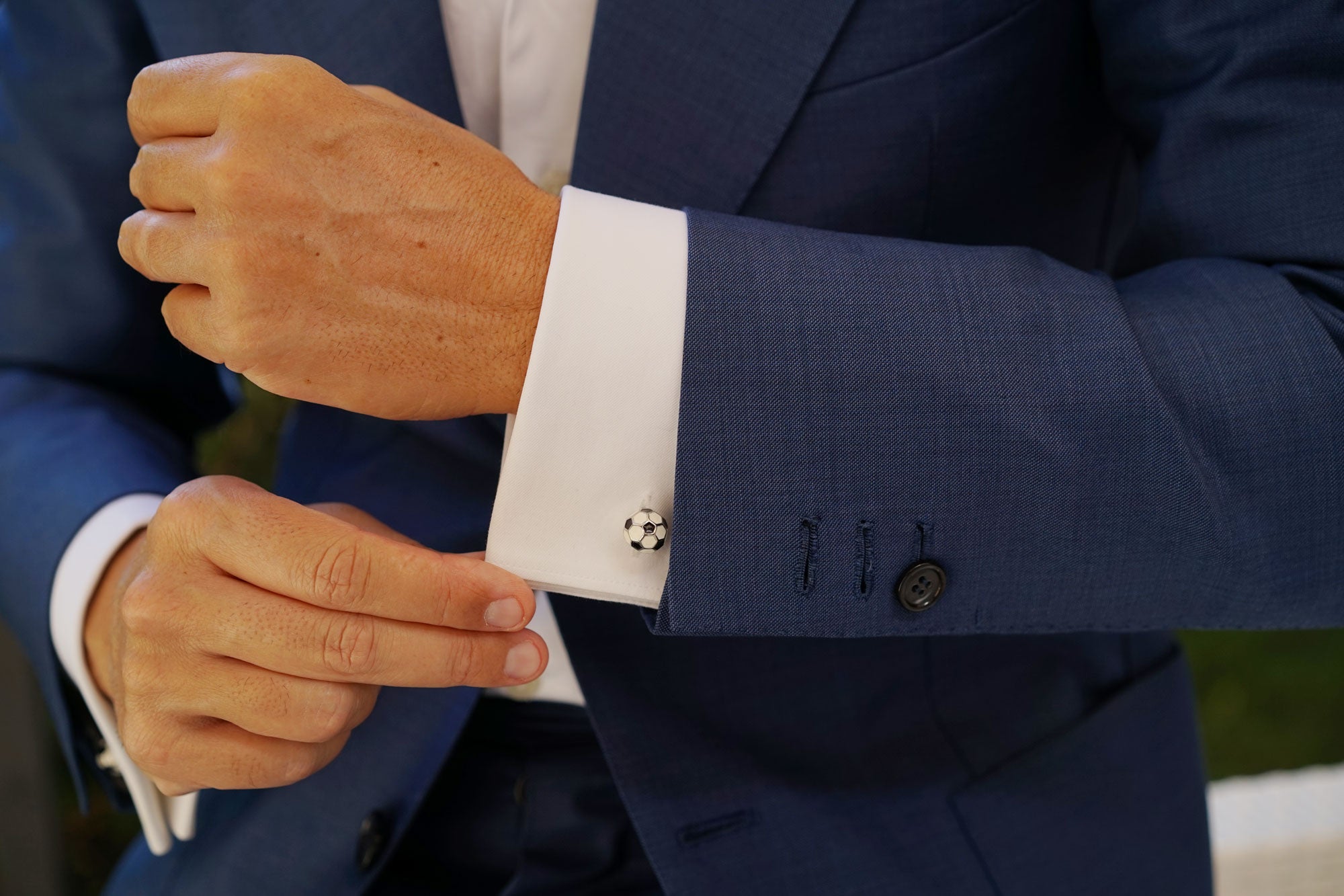 Soccer Ball Cufflinks