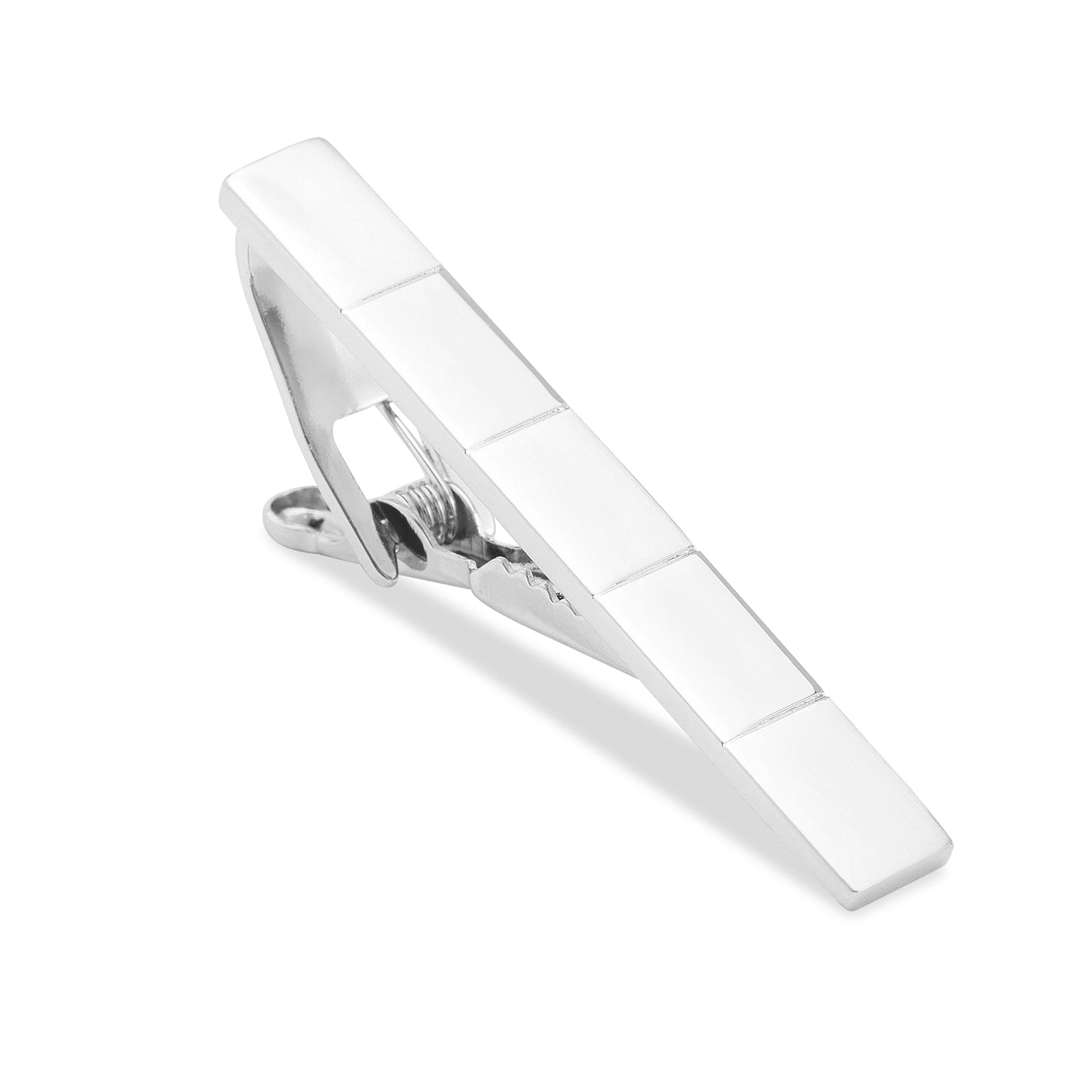 Silver Saturn Tie Bar