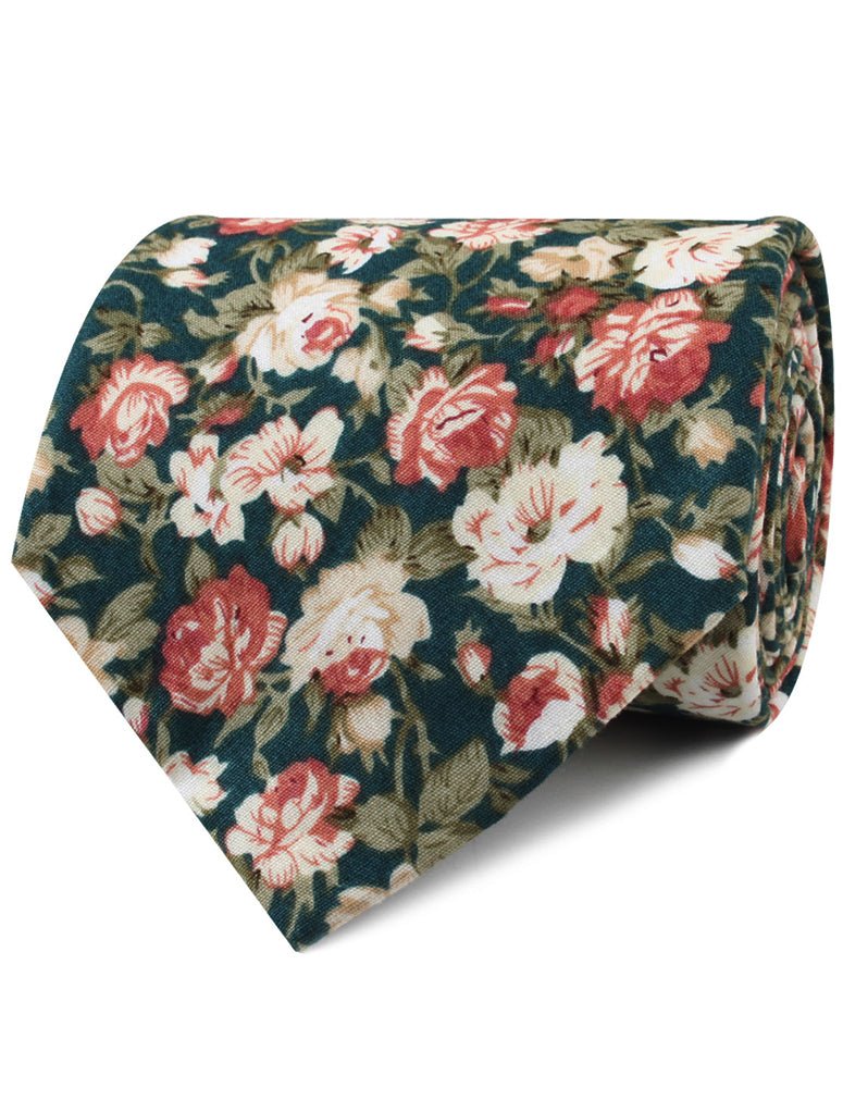 Villa d’Este Italian Floral Necktie