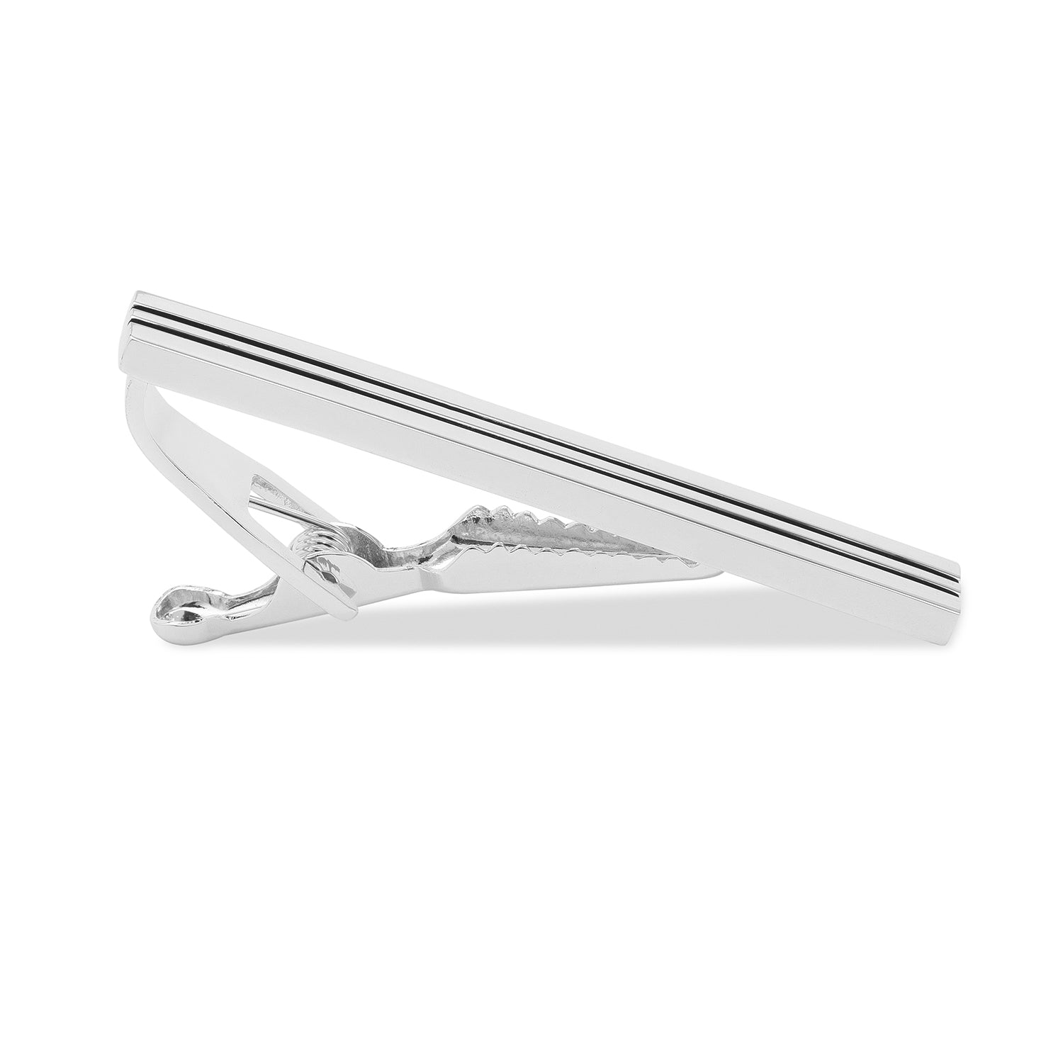 Sinatra Silver Tie Bar