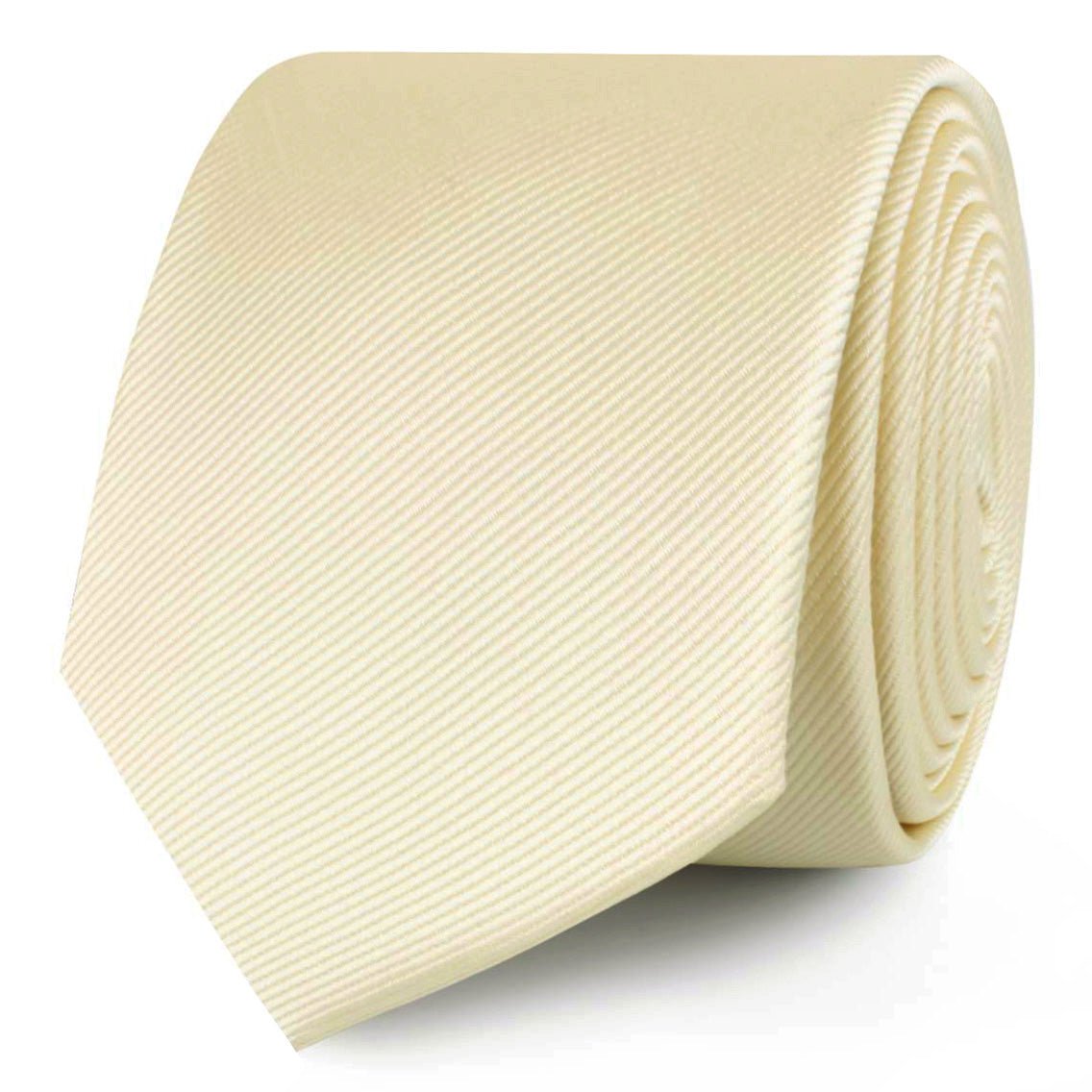 Champagne Twill Skinny Tie