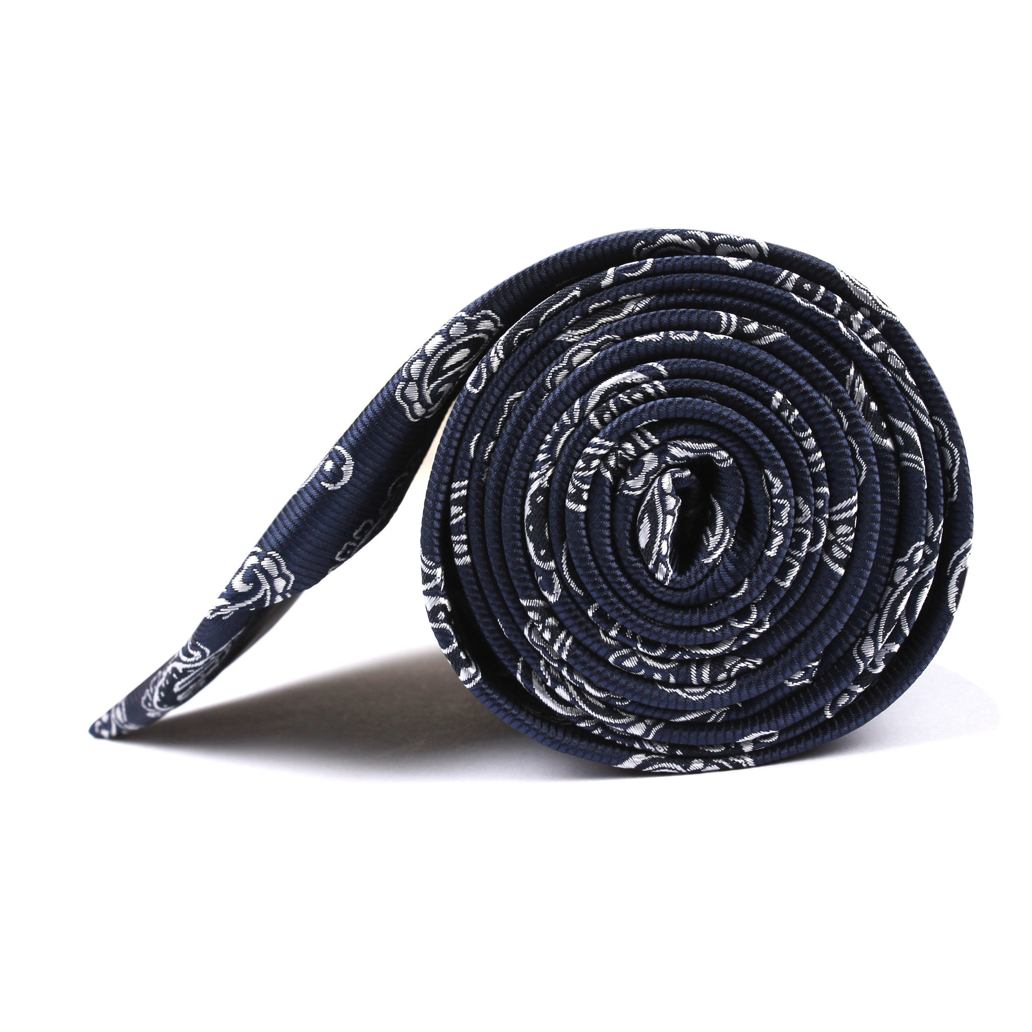 Paisley Navy Blue Tie