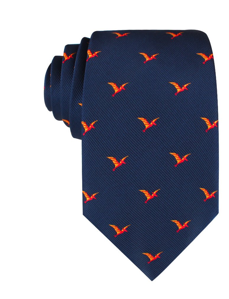 Pteranodon Dinosaur Necktie