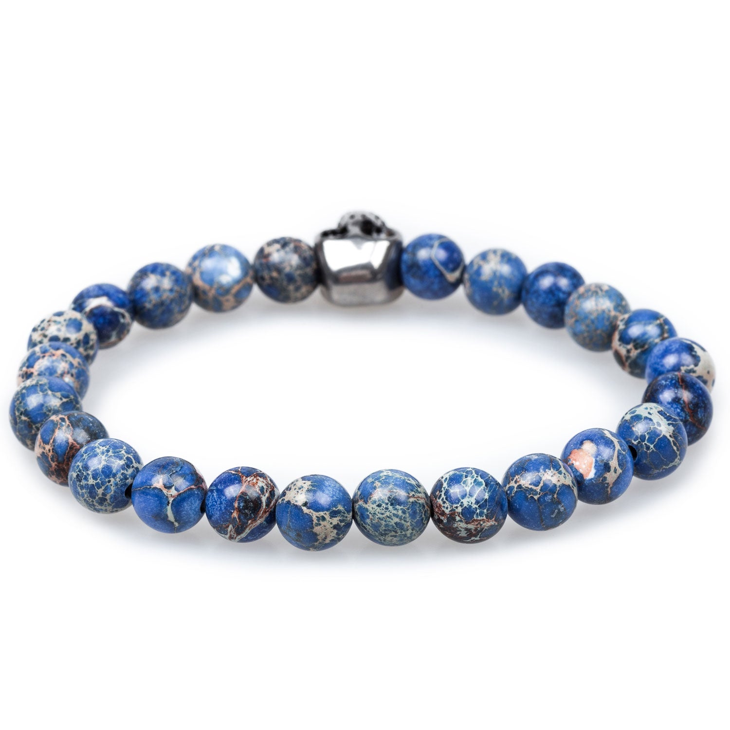 Jack o' Cups Shattuckite Skull Bracelet