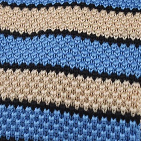 Cicero Blue Knitted Tie