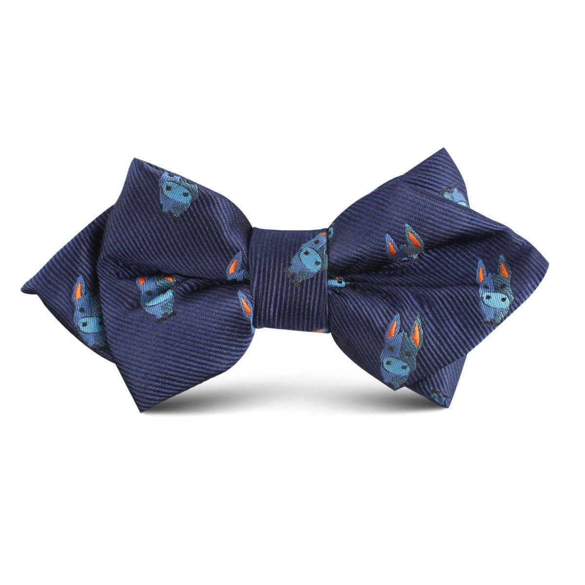 Blue Donkey Kids Diamond Bow Tie