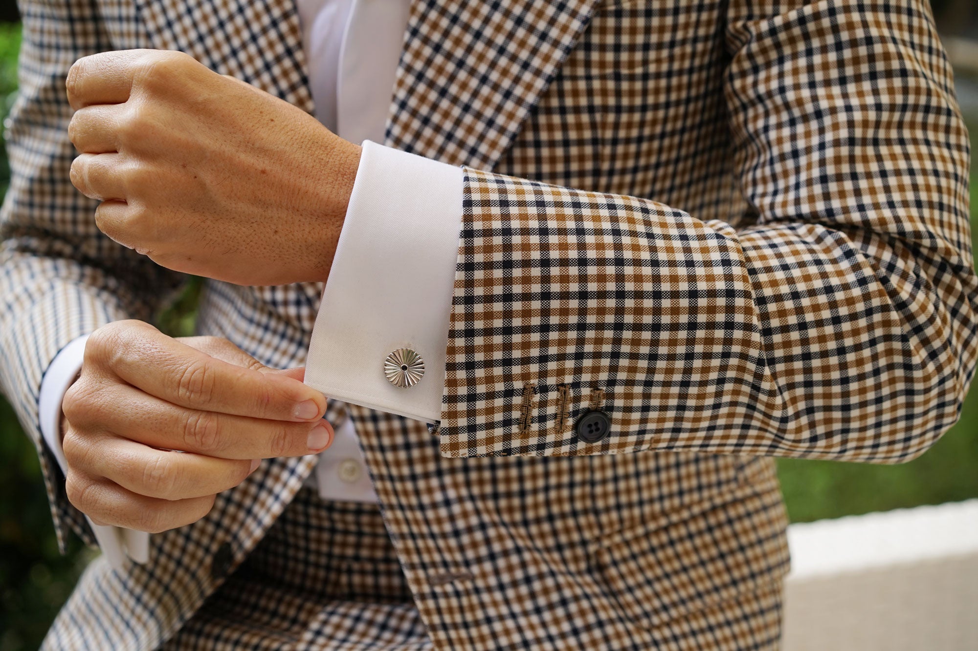 Diamond in the Rough Cufflinks