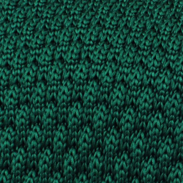 Eutony Green Knitted Tie