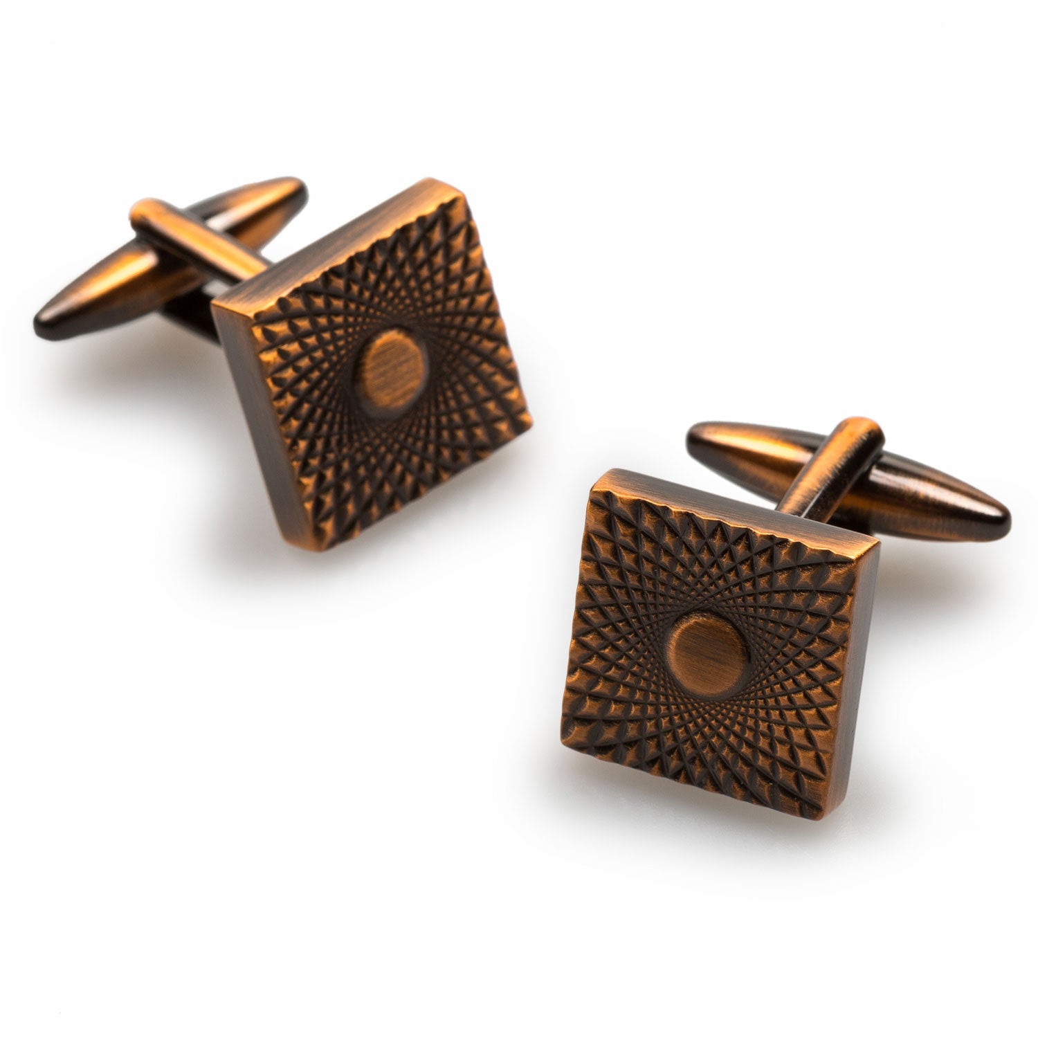 Bond Antique Copper Cufflinks