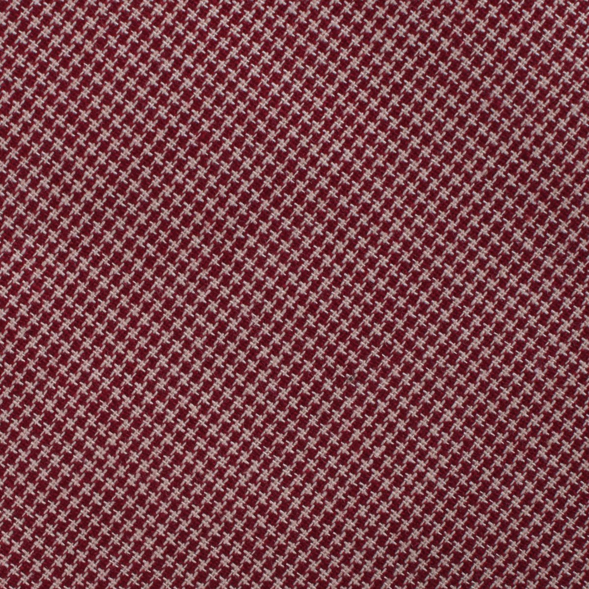 Khaki Red Houndstooth Blend Skinny Tie