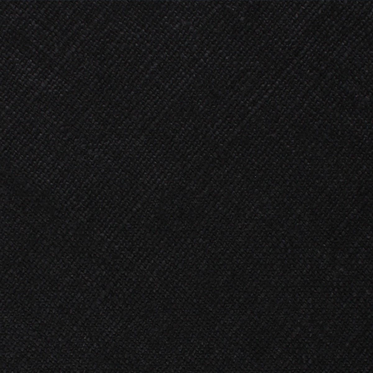 Fabric Swatch (Y244) - Ink Black Slub Linen