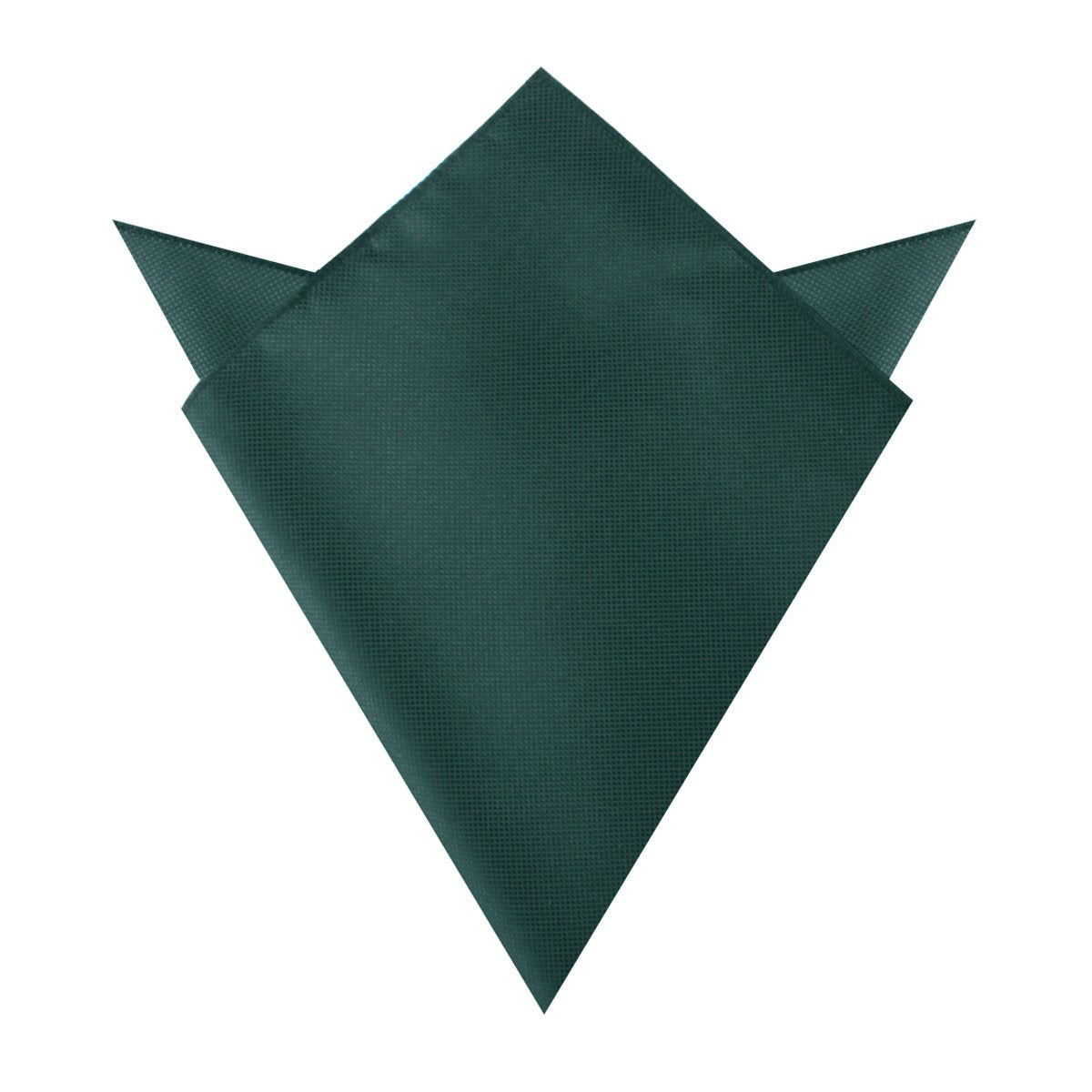 Venice Dark Green Diamond Pocket Square