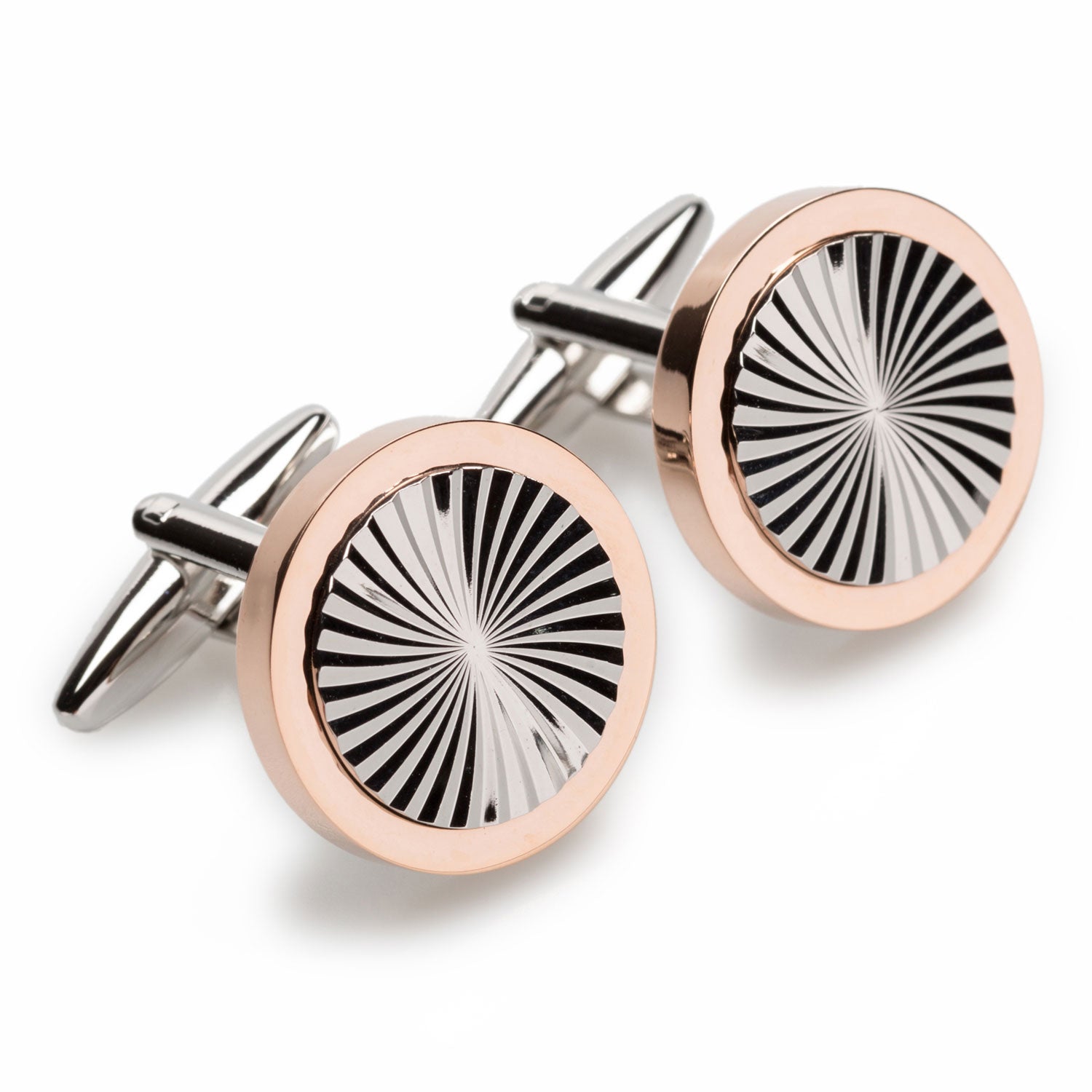 Le Chiffre Rose Gold Cufflinks