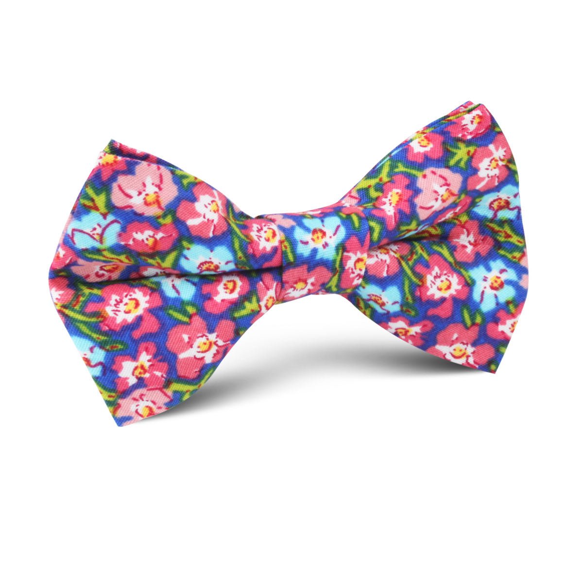 Málaga Pink Floral Kids Bow Tie