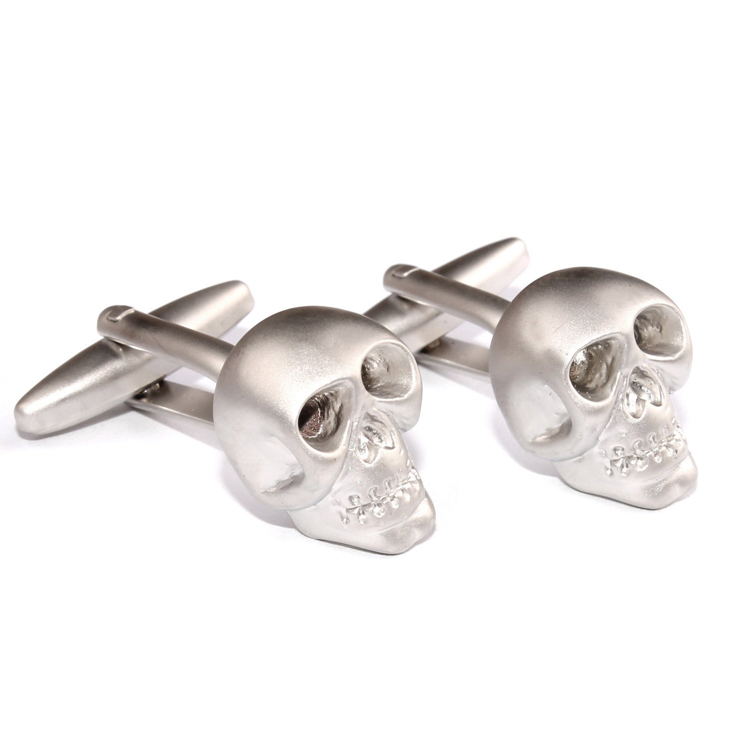 Silver Skull Cufflinks