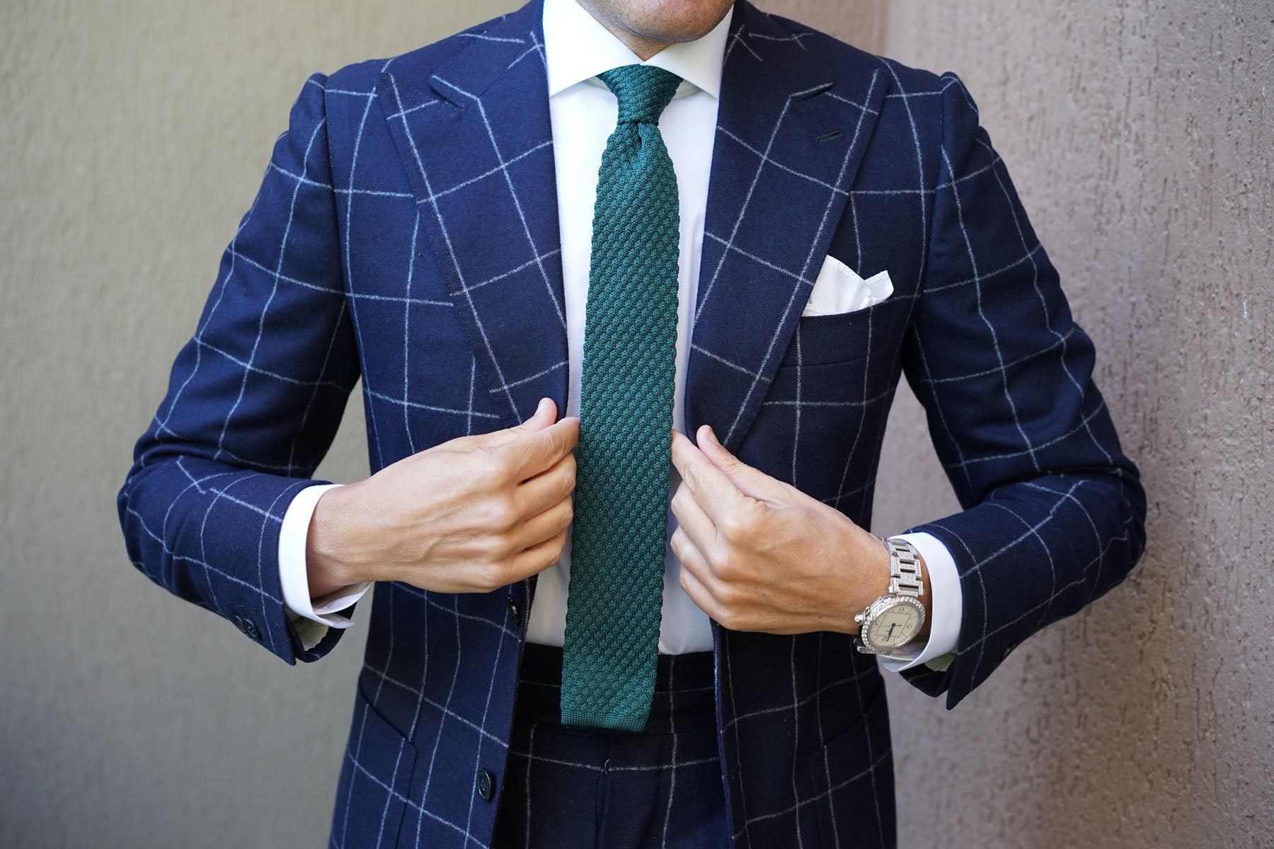 Rio Green Knitted Tie