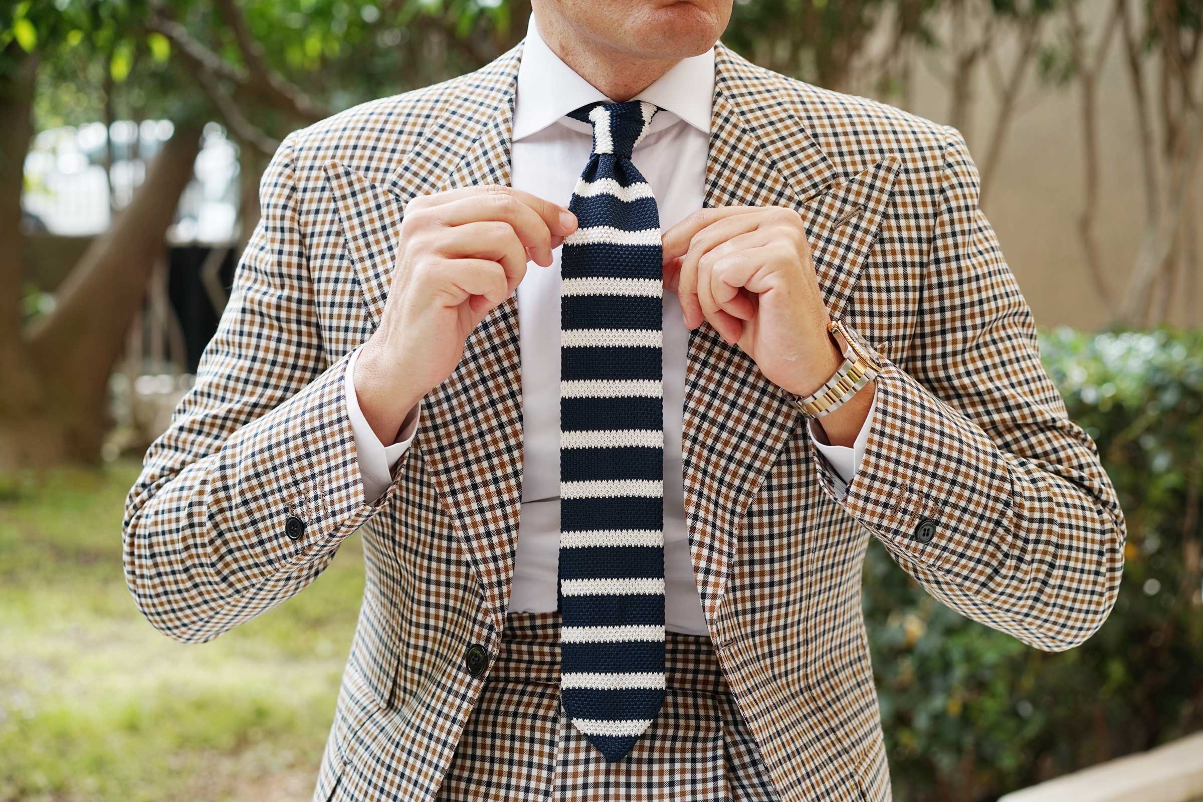 Solstice Knitted Tie