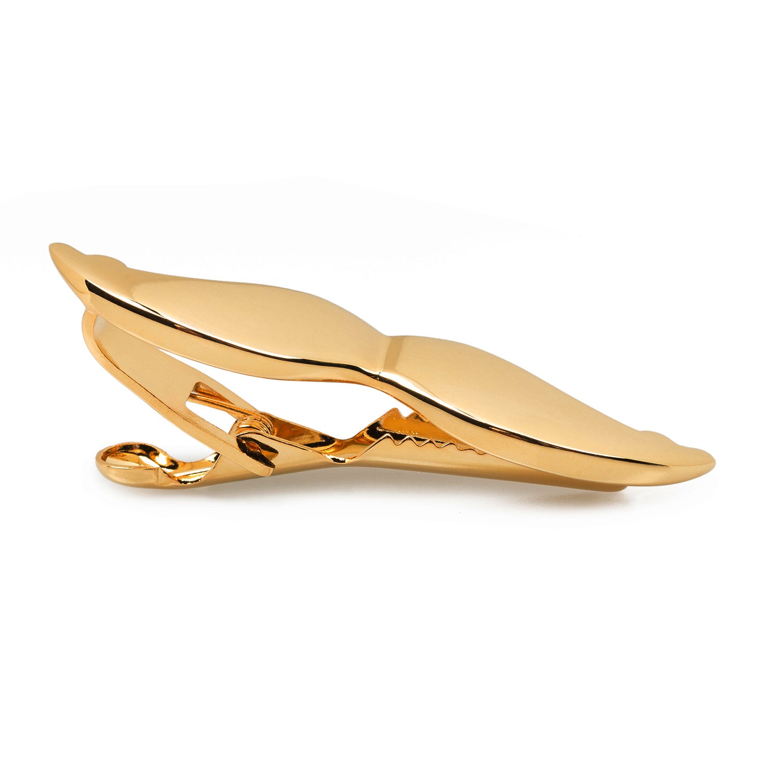 Gold Moustache Tie Bar