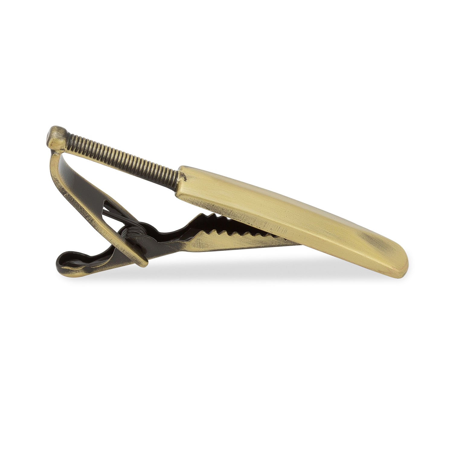 Sachin Brass Cricket Bat Tie Bar