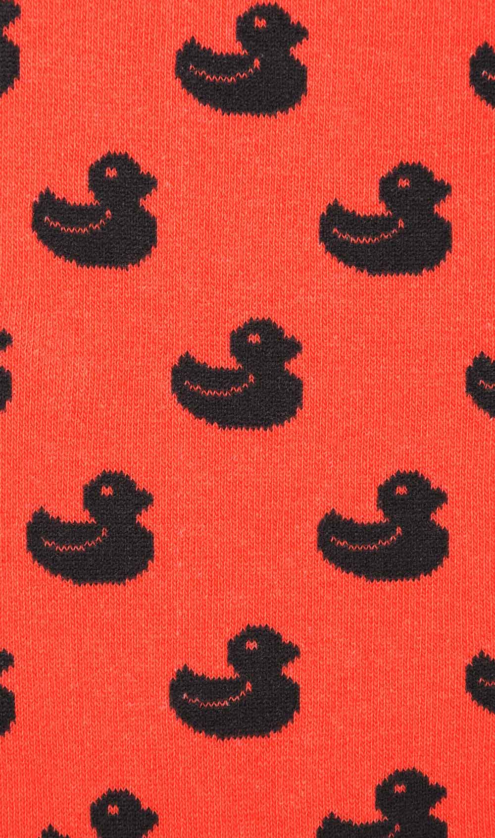 Peach Duck Socks