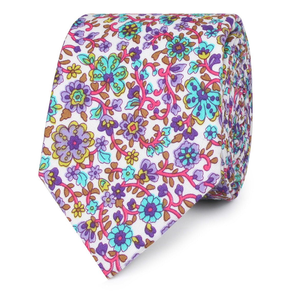 Sant Apollinare Floral Skinny Tie