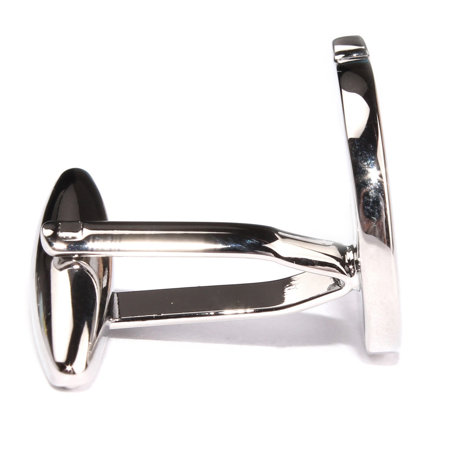 Letter C Silver Cufflinks