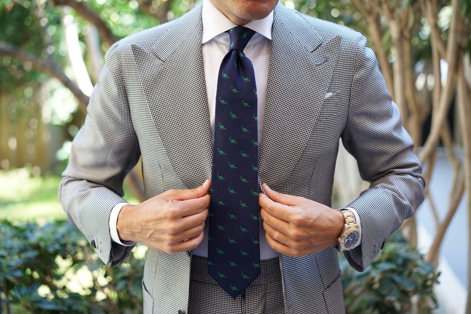 Brontosaurus Dinosaur Tie