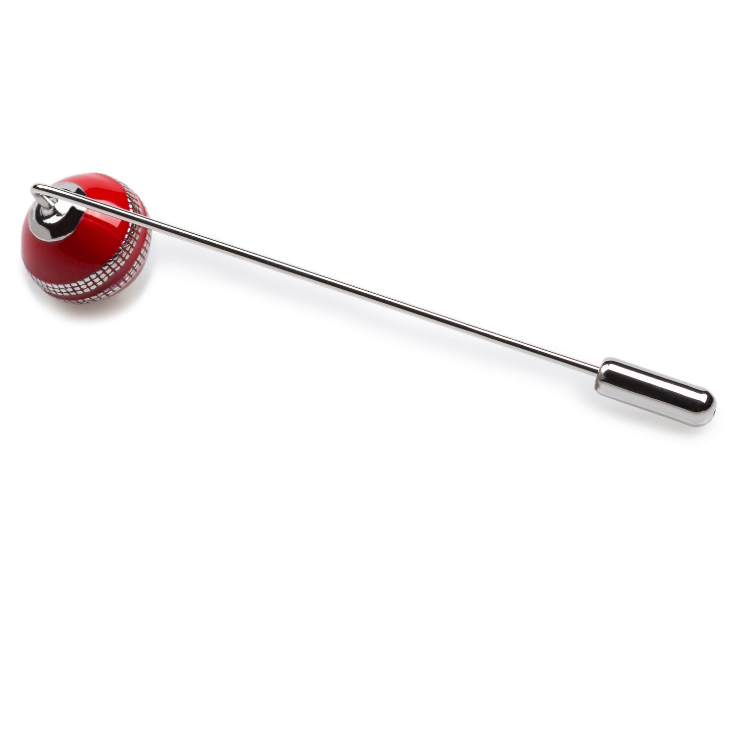 Cricket Ball Lapel Pin