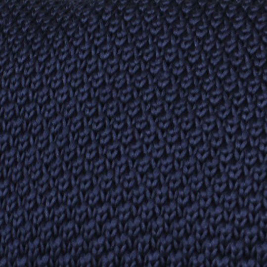 Matutine Navy Knitted Tie