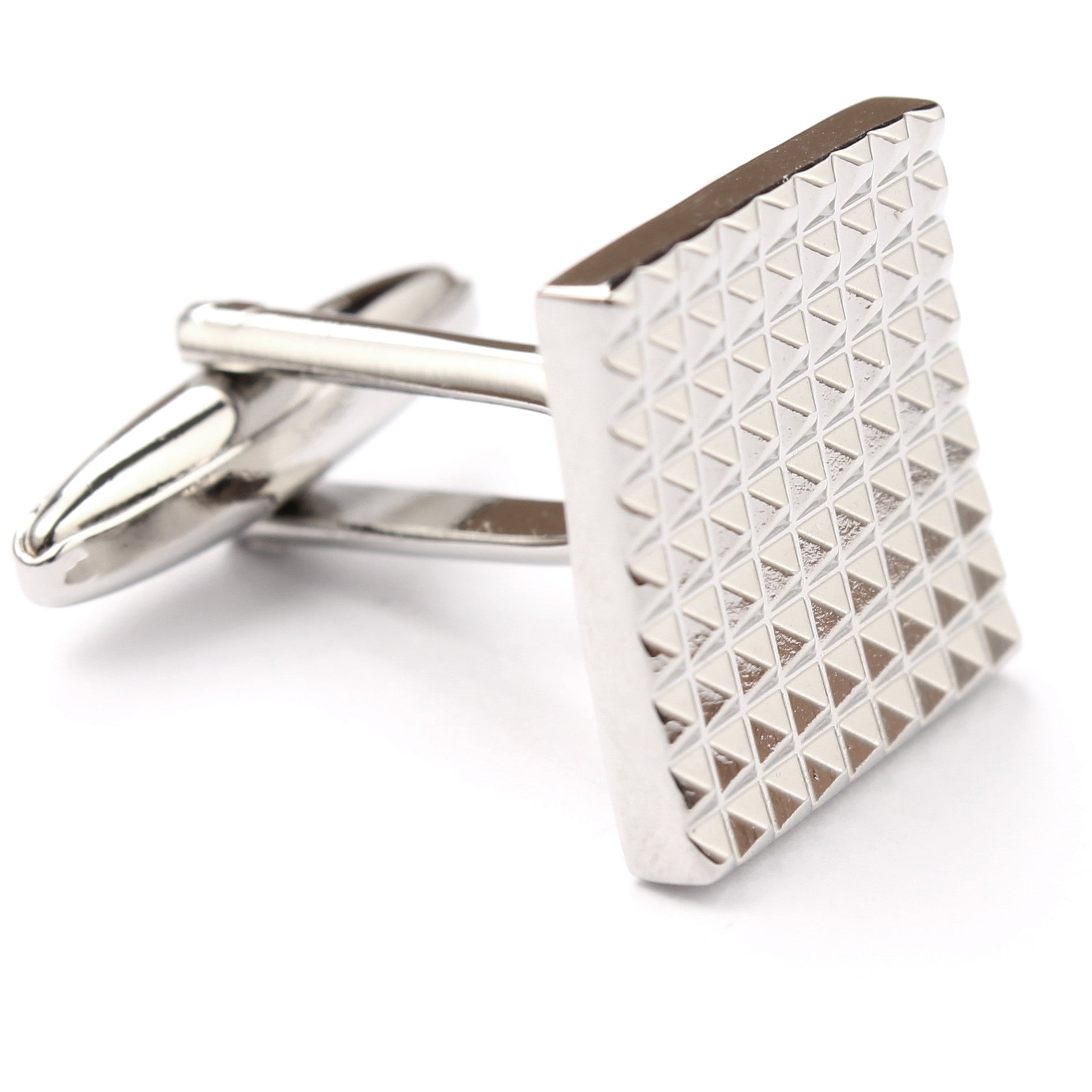 Square Large Studded Cufflinks