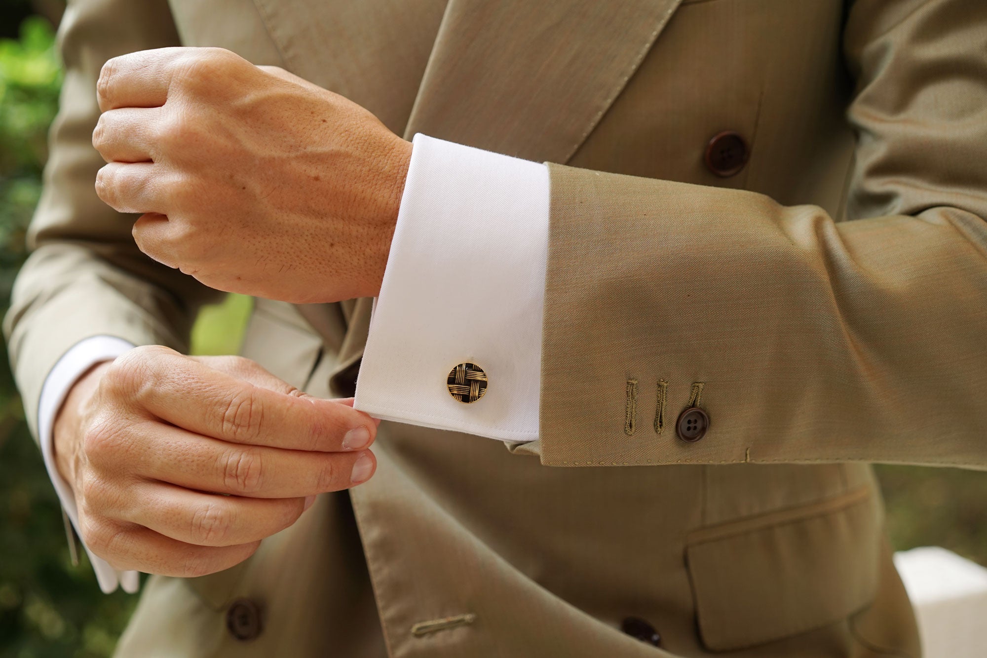 Rembrandt Gold Cufflinks