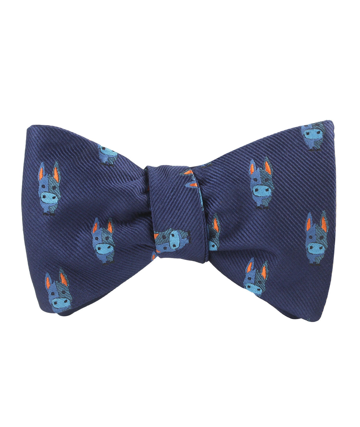 Blue Donkey Self Bow Tie