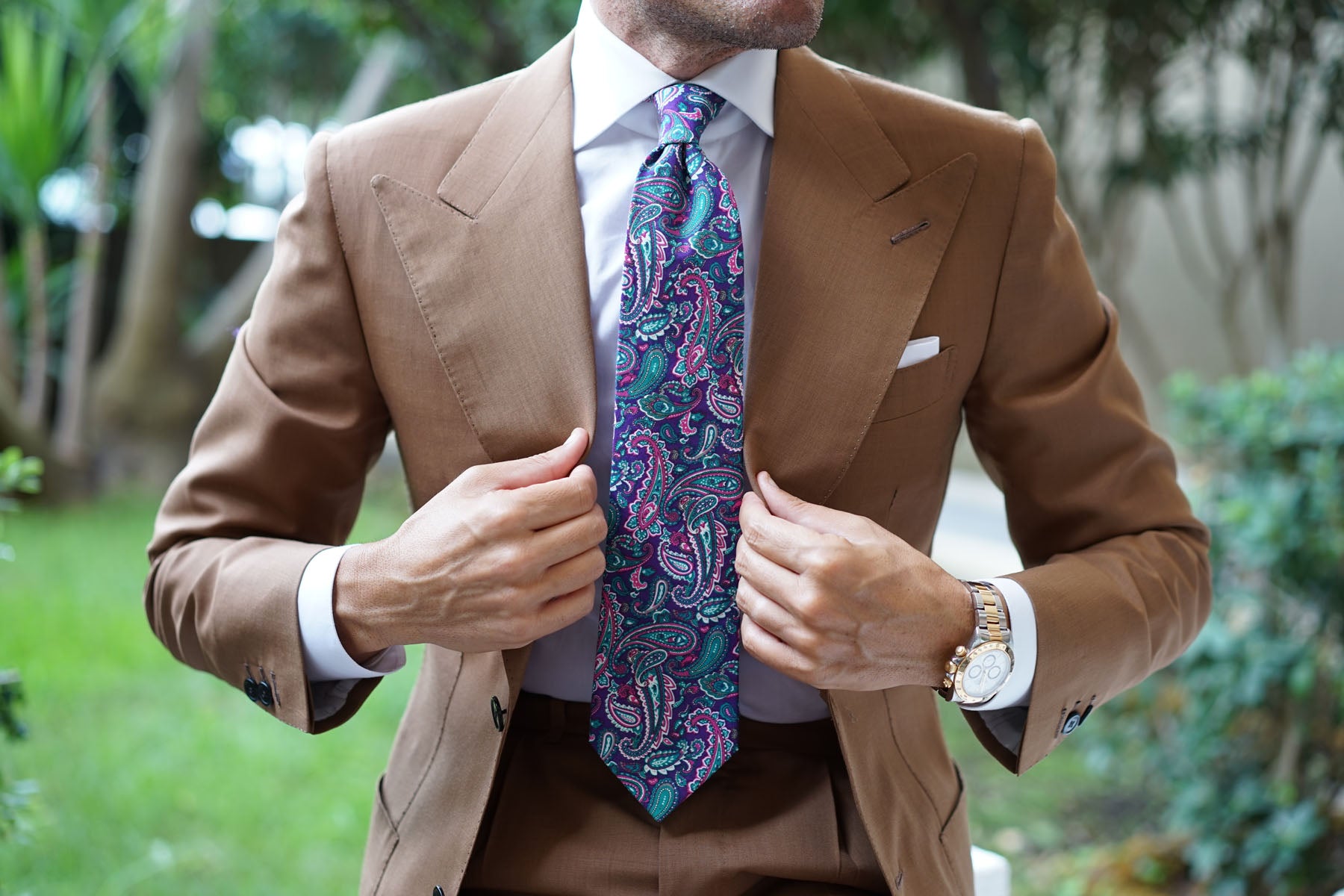 Botte Jegge Paisley Necktie