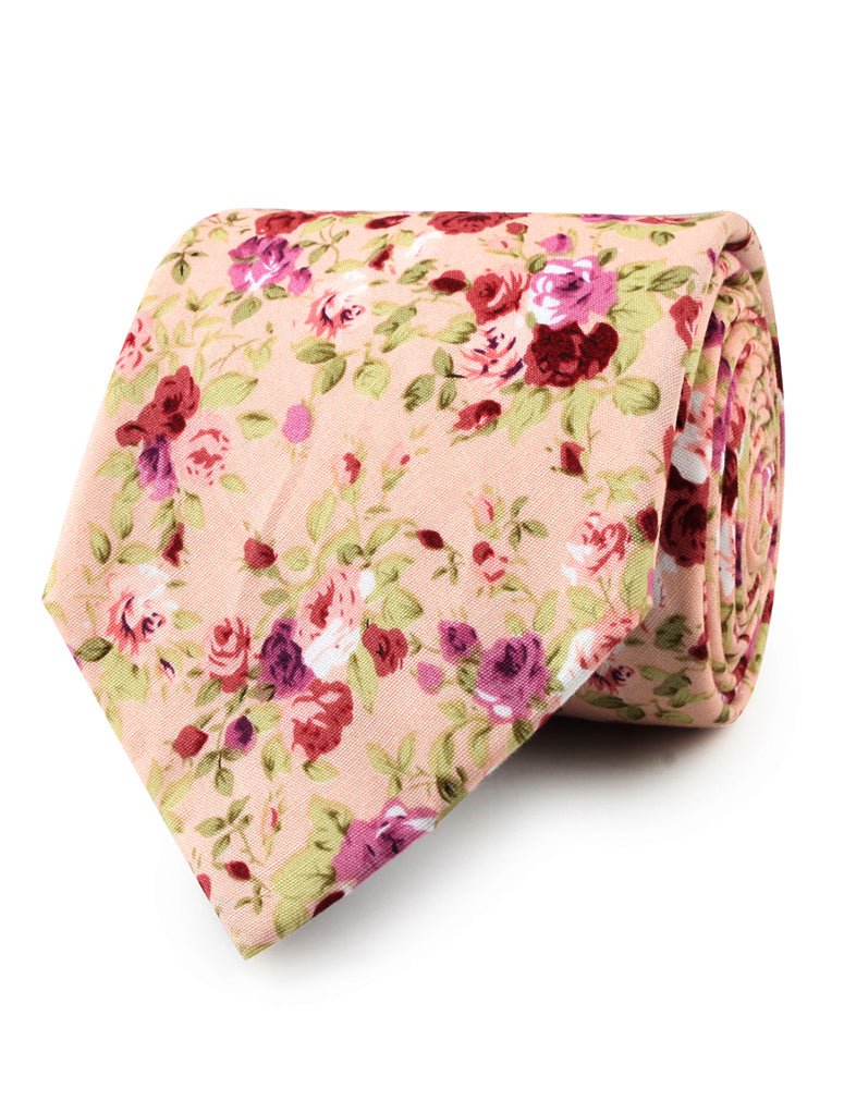 Les lysées Floral Necktie