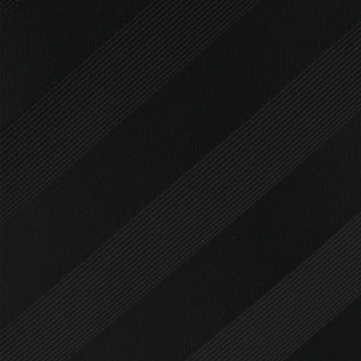 Sinatra Black Striped Necktie