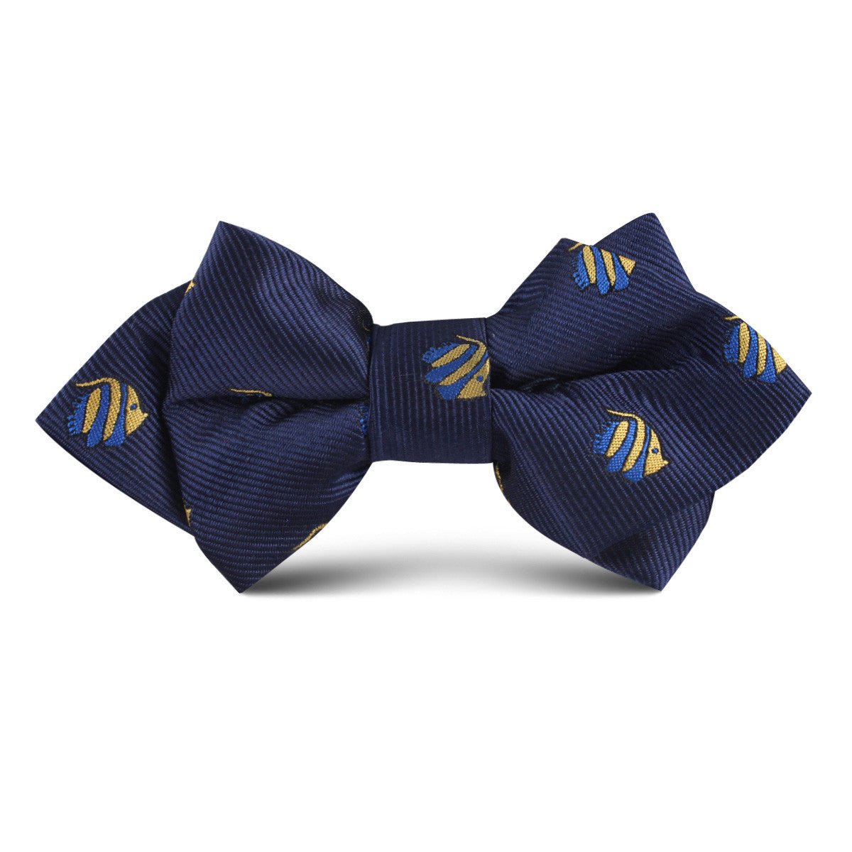 Tropical Fijian Fish Kids Diamond Bow Tie