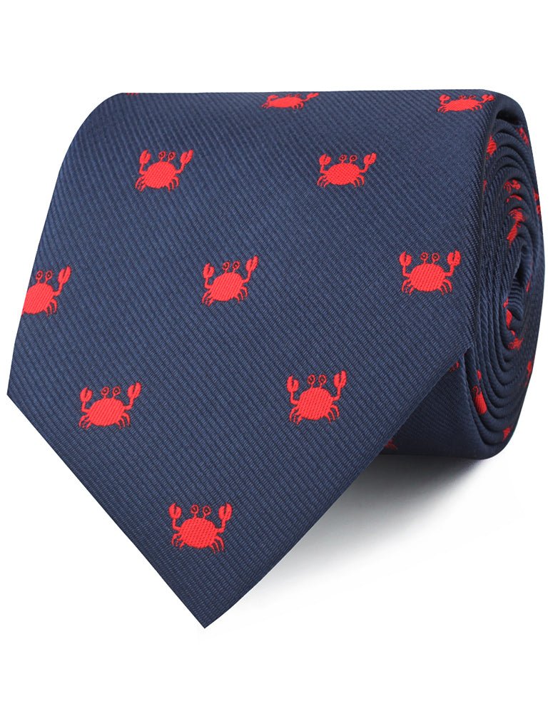 Beach Sand Crab Necktie